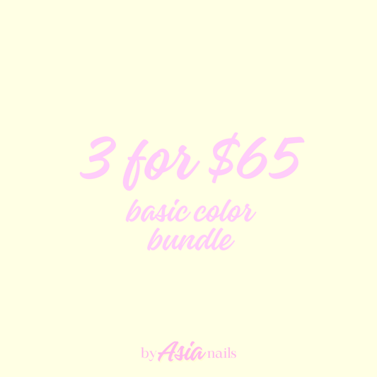 basic sets: 3 for $70