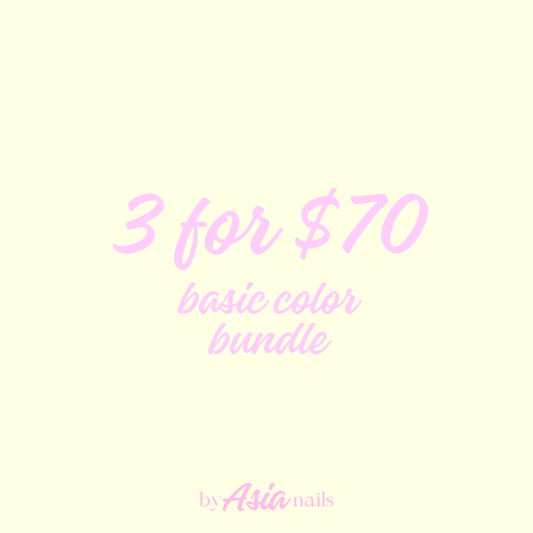 basic sets: 3 for $65