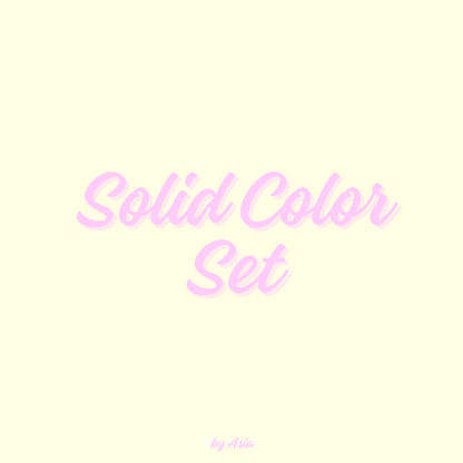 solid color set